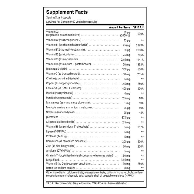 Be Well Multivitamin