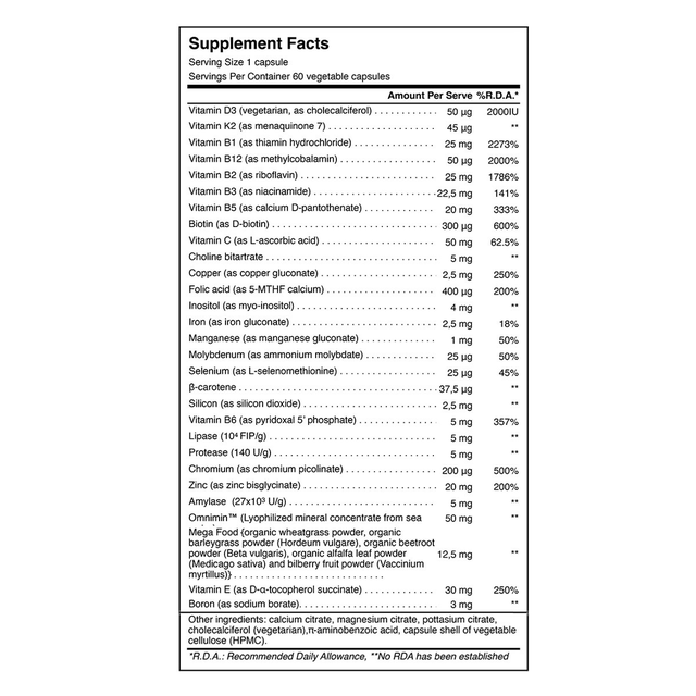 Be Well Multivitamin